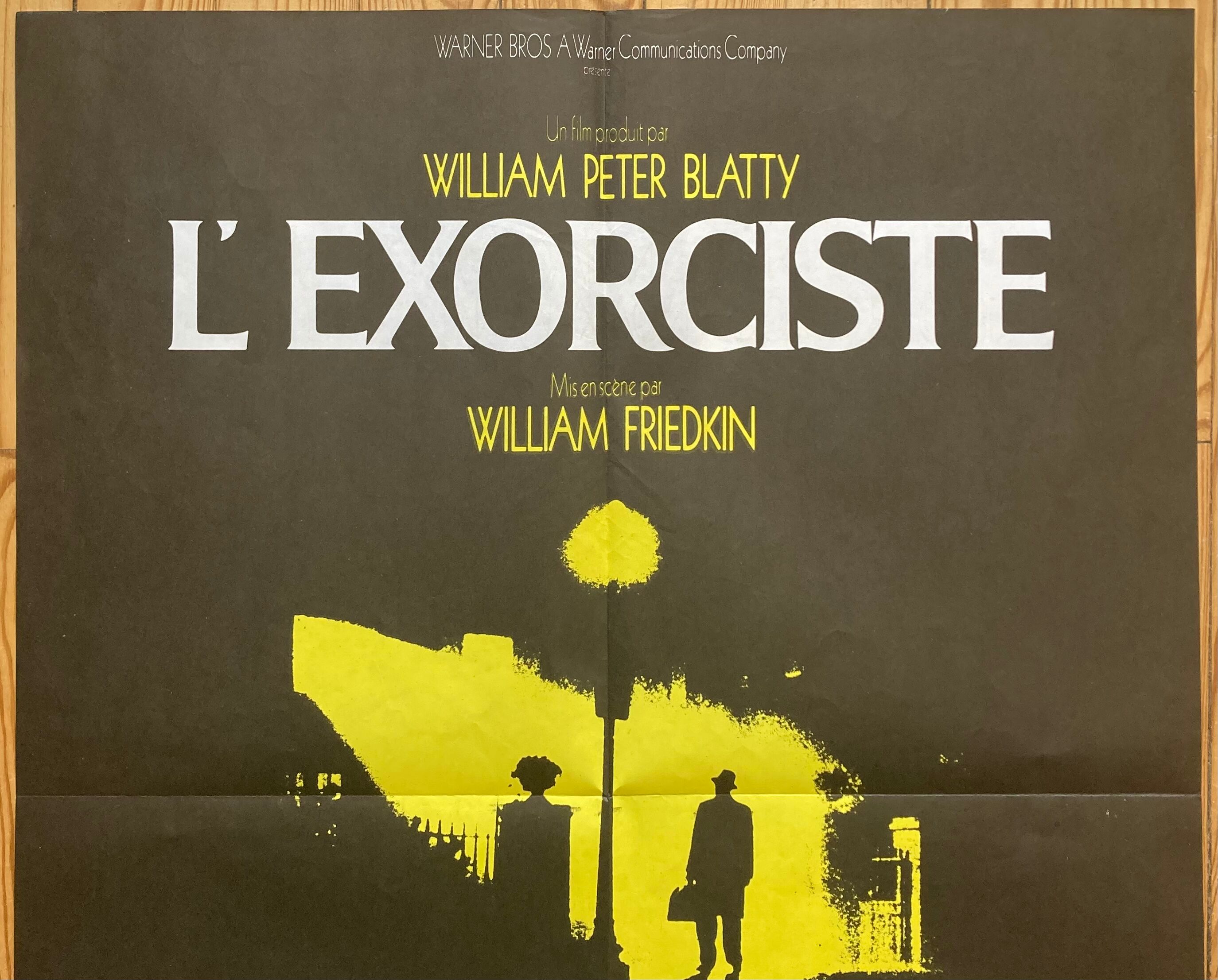 Affiche cinéma originale "l'exorciste"