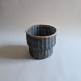 Wicker flowerpot