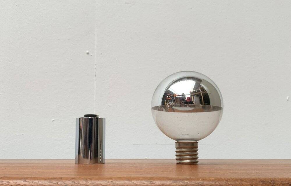 Vintage wall lamp from the German space age by Motoko Ishii for Staff, 1970s.