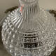 Lampe vintage des années 70 en verre moulé