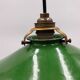 Enamelled sheet metal suspension