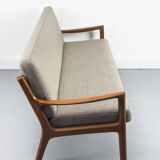 Teak 3-Seater Senator Sofa by Ole Wanscher for France & Søn, 1964