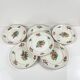 Set de 6 assiettes à dessert KG Lunéville – modèle Réverbère