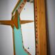 Mid-century wall mounted coat rack Czechoslovakia, 1970s