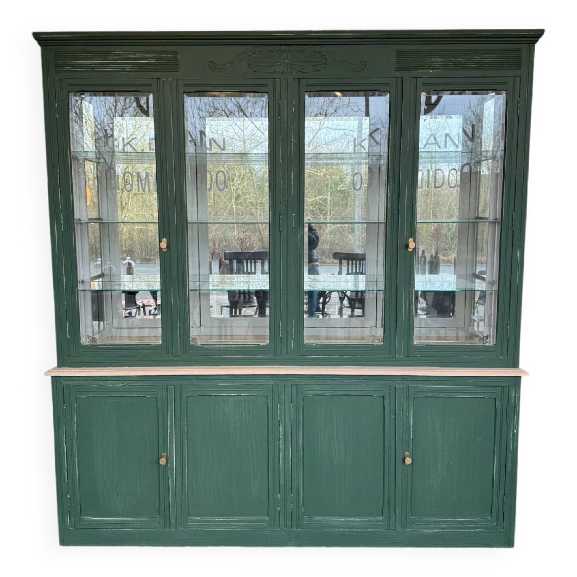 Pharmacy display case