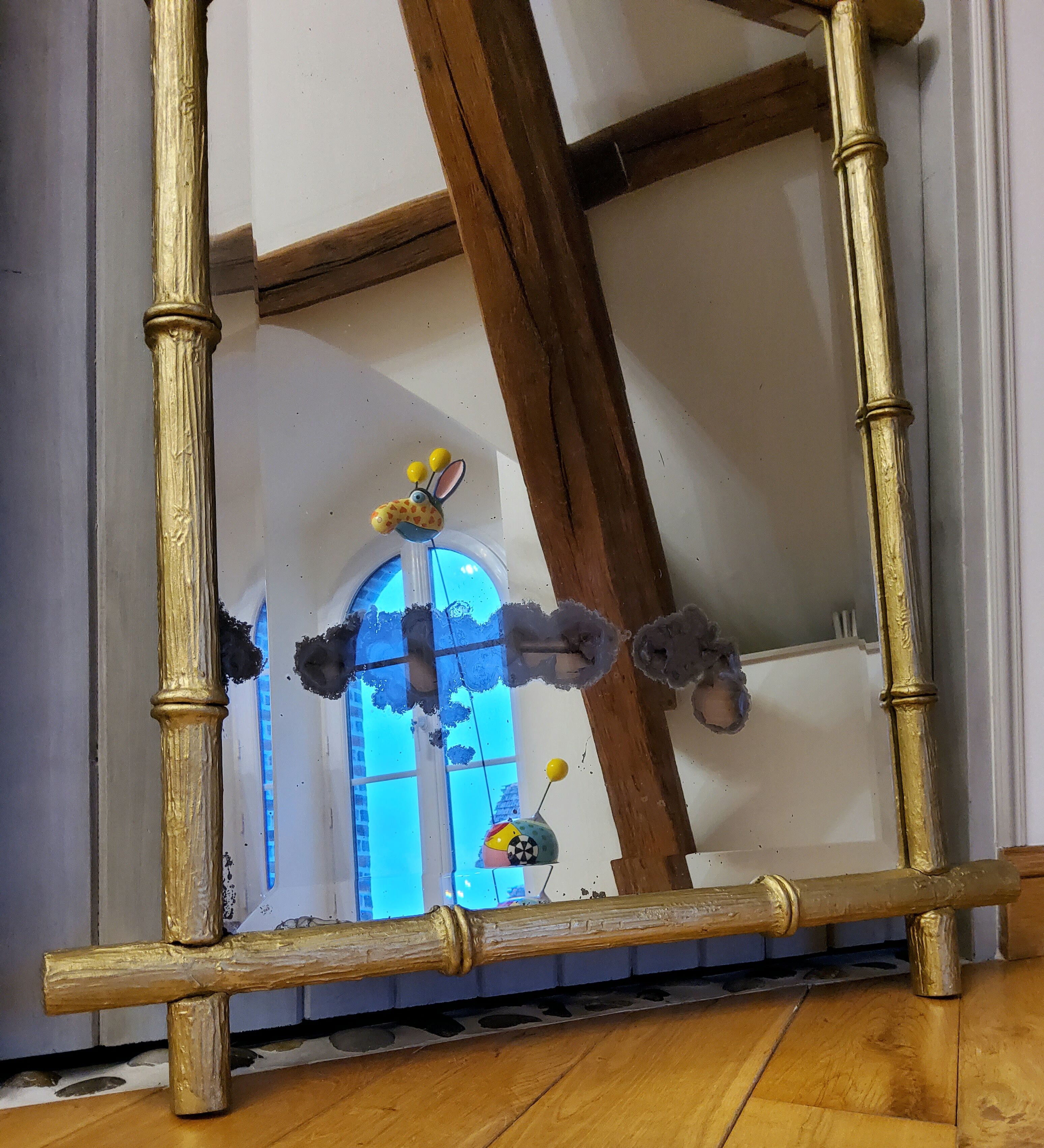 Bamboo mirror
