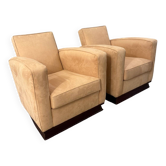 Paire de fauteuils Art Deco