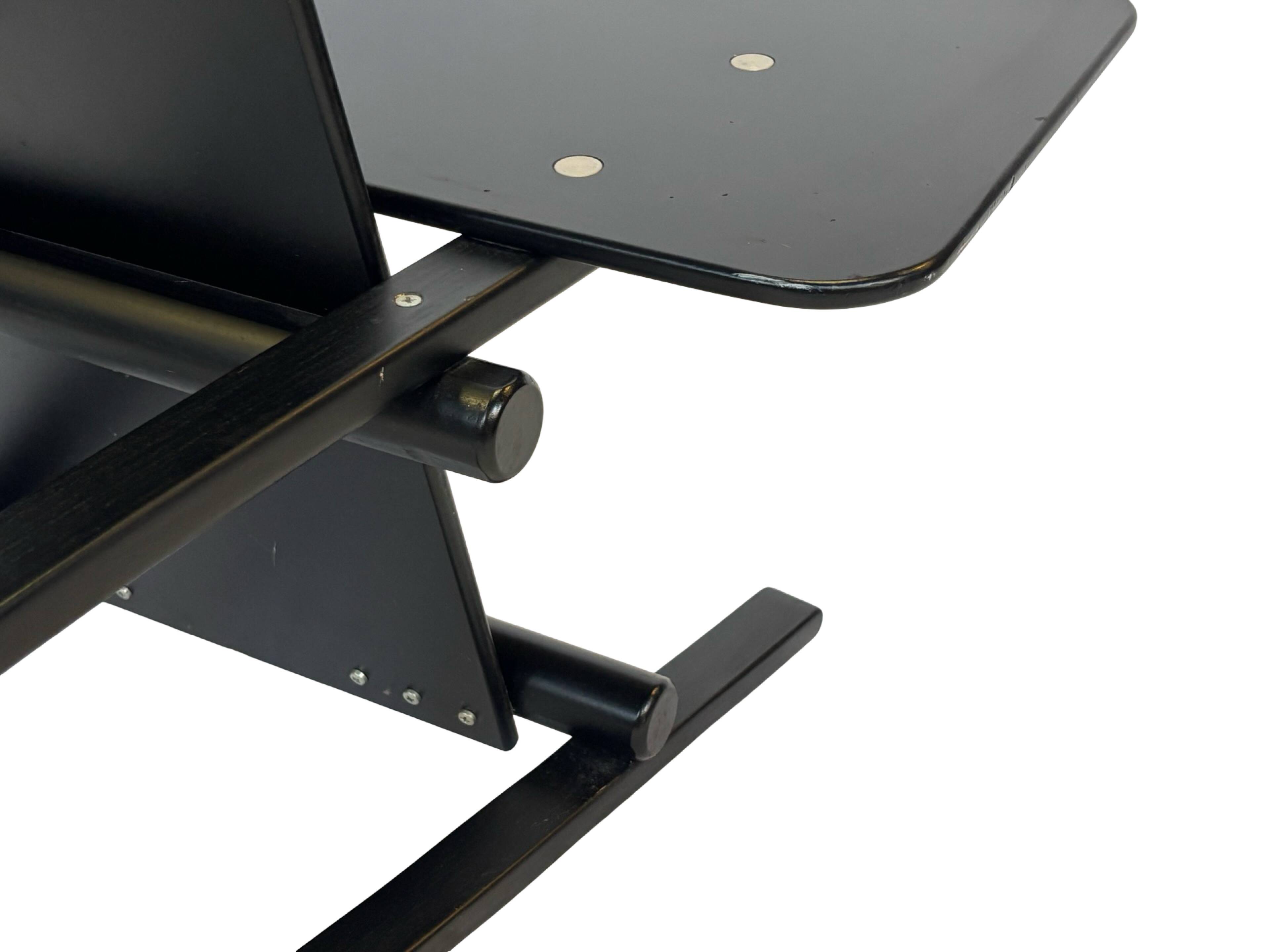 Vintage Danish postmodern Andreas Hansen plywood armchair