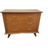 Vintage chest of drawers from the 70s in oak