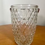 Vintage glass ice bucket