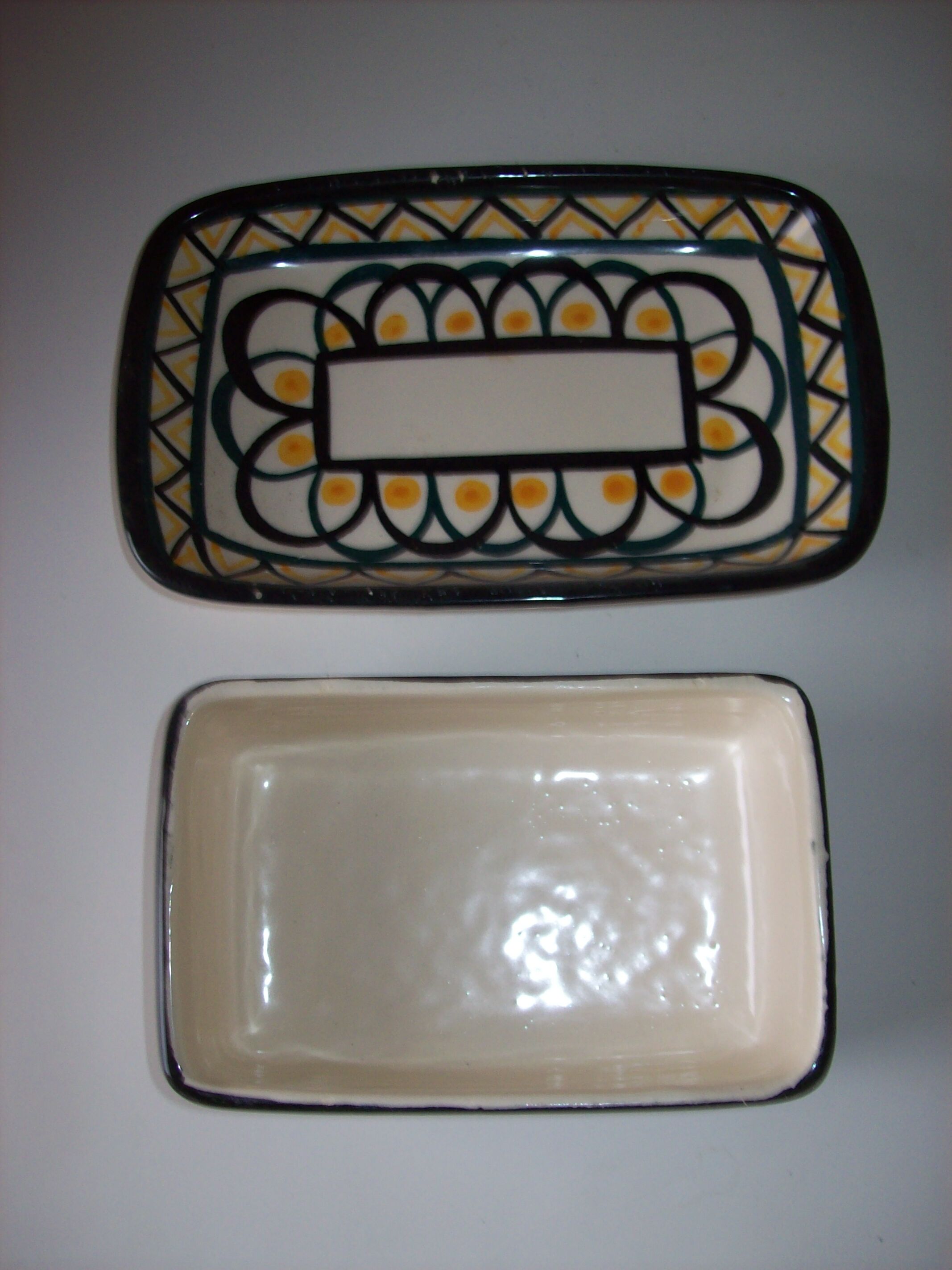 Ceramic butter
