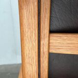 Vintage Swedish armchair model Lamello in beech by Yngve Ekström for Swedese, 1970s.