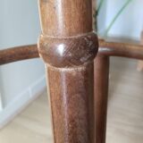Parrot coat rack in turned wood