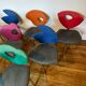 10 chaises Giorgio Saporiti vintage