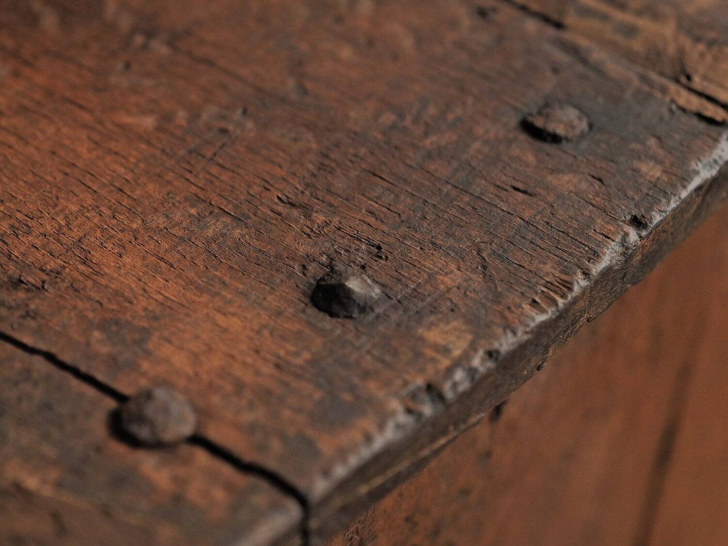 Oak furniture, folk art, Cévennes, 19th century