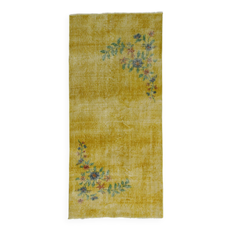 Tapis vintage turc tissé à la main