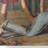 Flemish Religious Painting of the Passion of Christ, Belgium ca. 1900