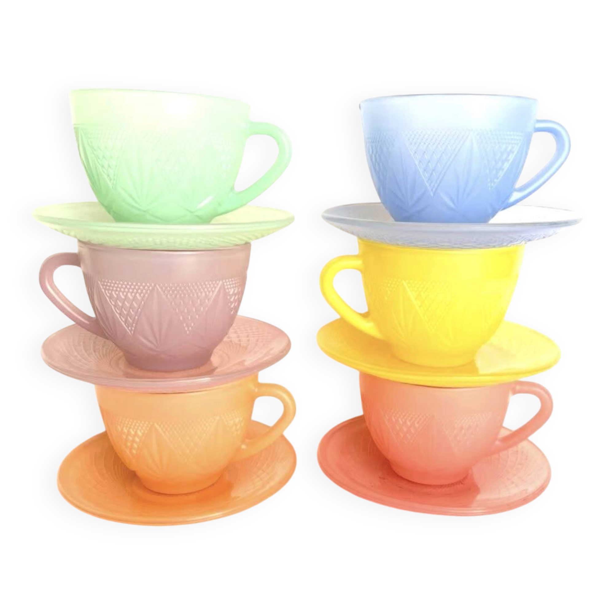 Vintage cup set