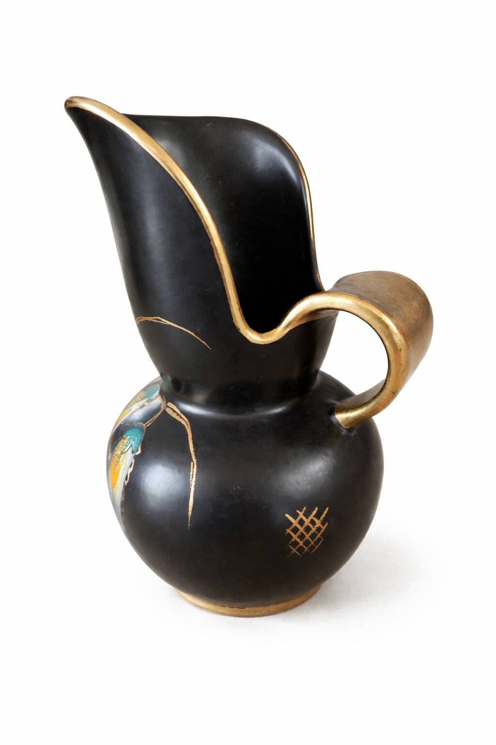 Pichet Art Déco "Nora 914" en Céramique — Regina Gouda Holland, 1930