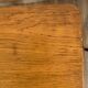 Vintage coffee table on casters