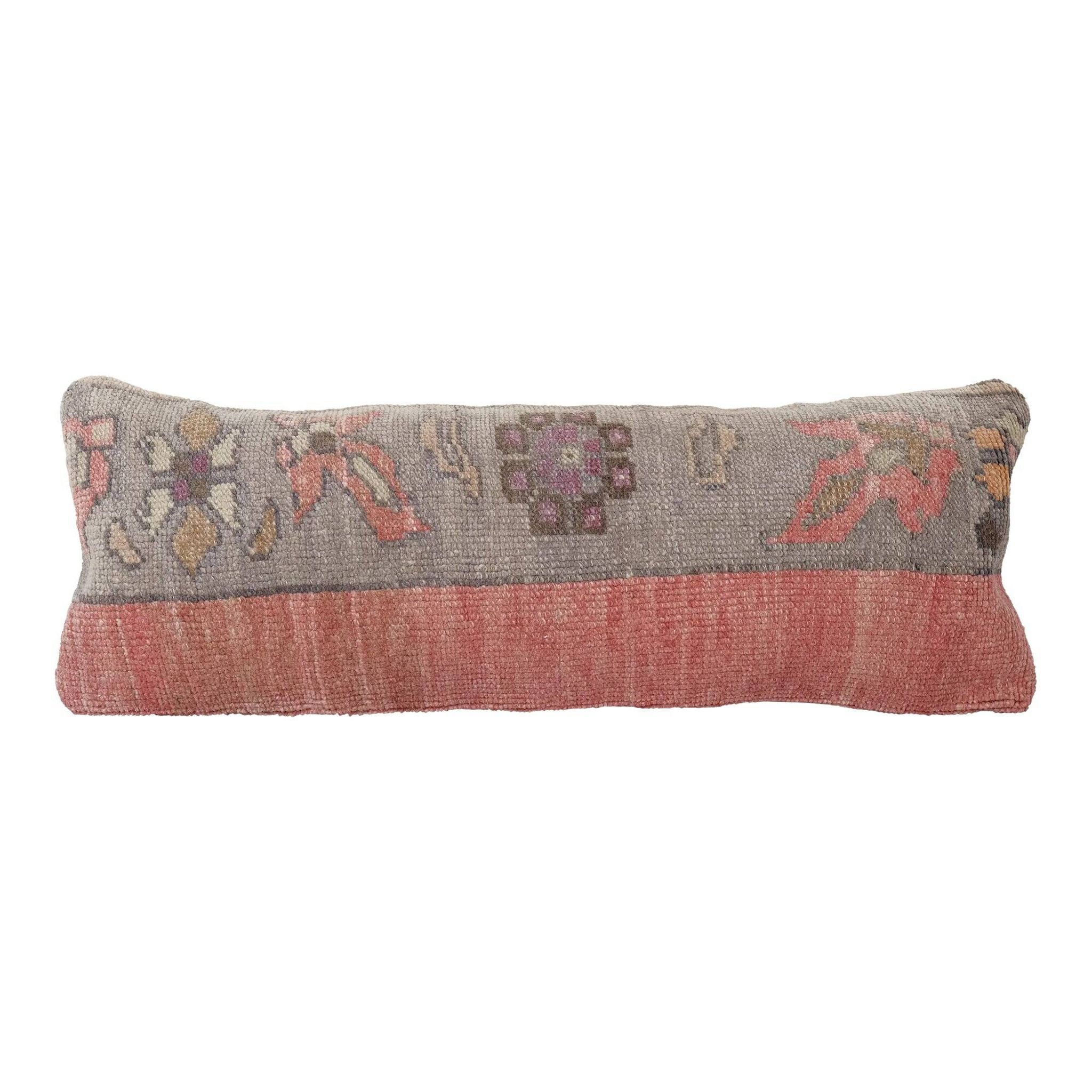 Vintage Turkish cushion cover 25x71 cm