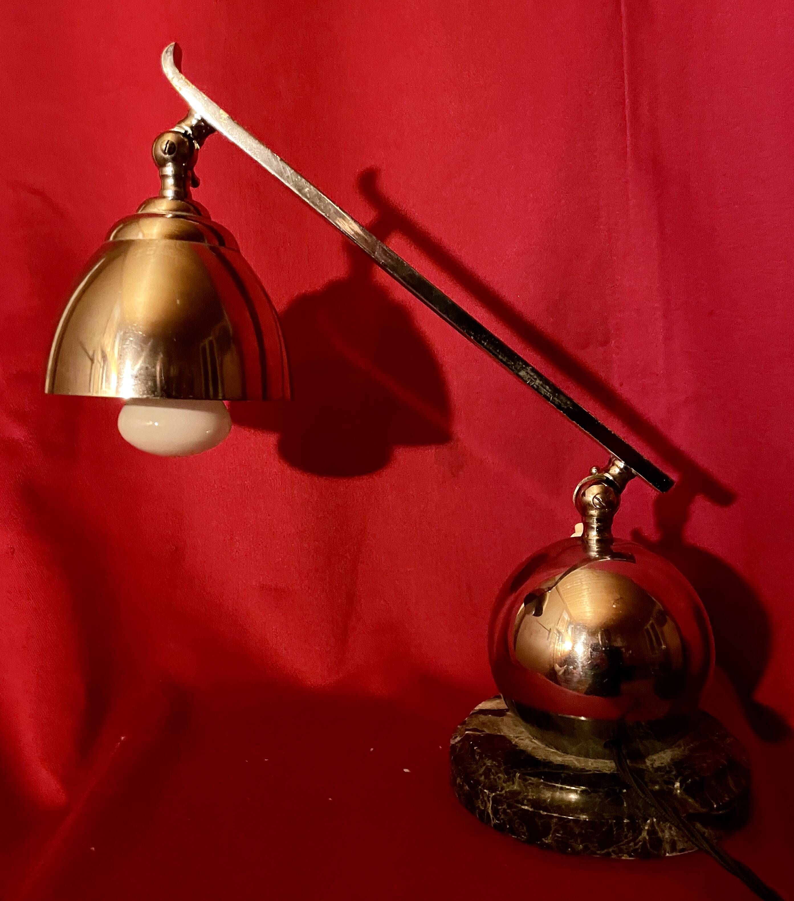 Modernist lamp, 1930s, designer "desny"