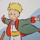 Antoine de Saint-Exupéry : Le Petit Prince et son ami le renard, lithographie