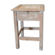 Vintage chest stool shabby chic style
