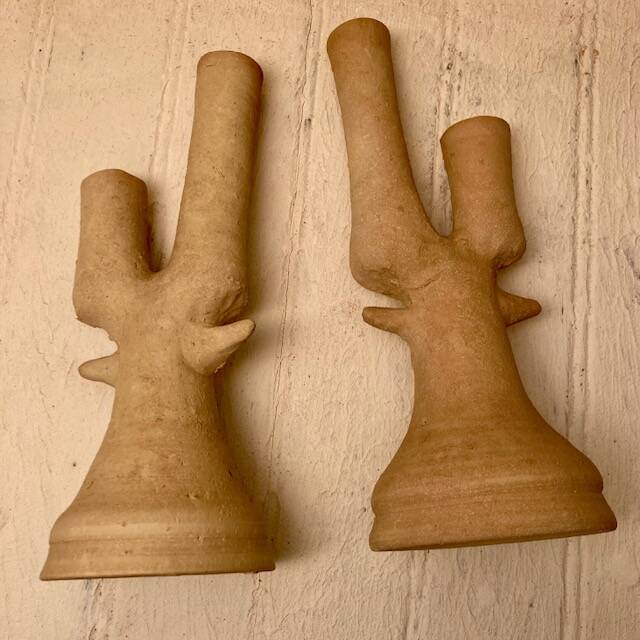 Tamegroute candle holder duo