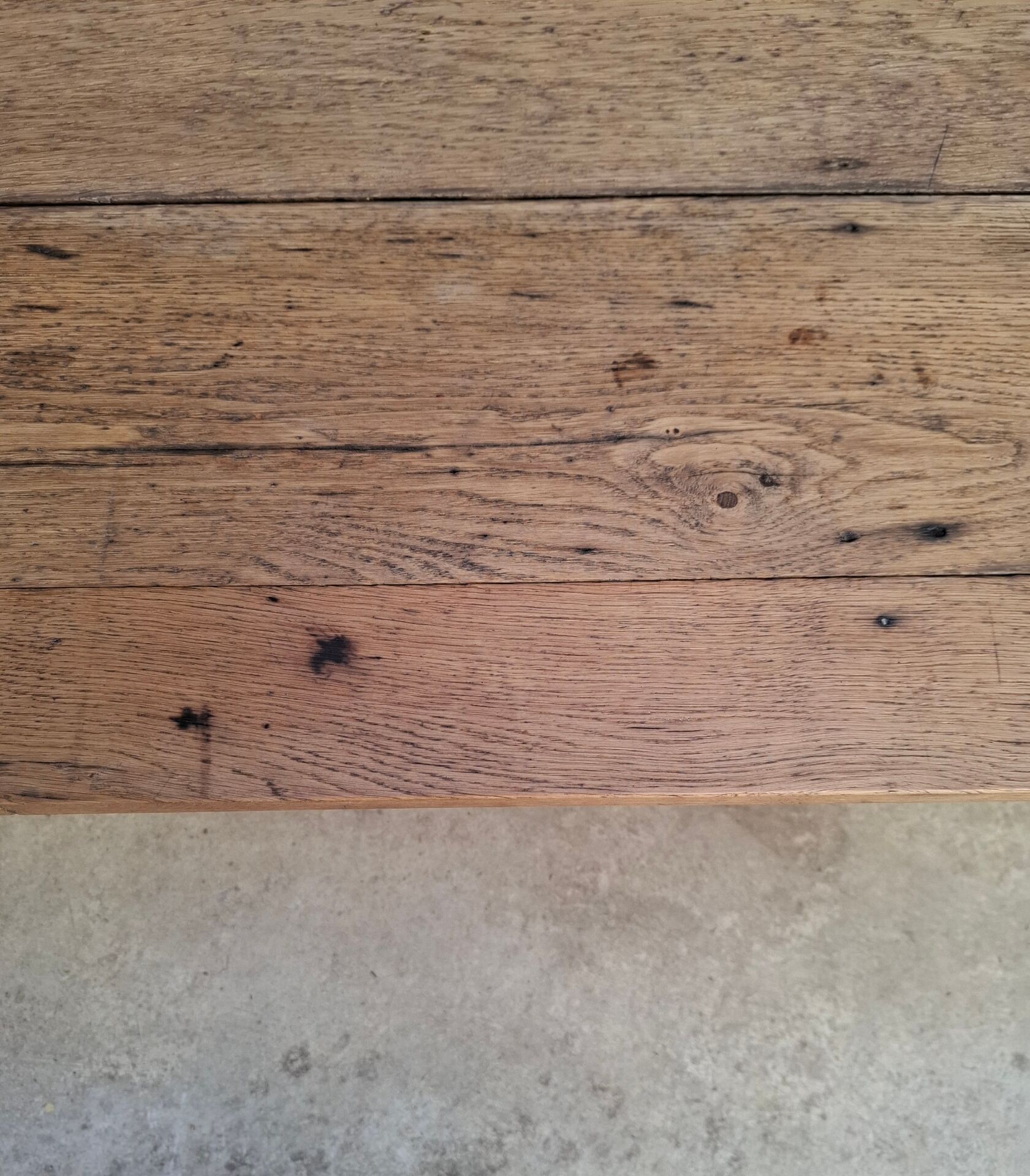 Oak farmhouse table 200cm
