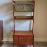 Ergo teak storage unit, Scandinavian vintage 1960s