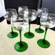 6 Verres à vin blanc d'Alsace Décor gravé Luminarc