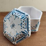 Sugar Moustiers butterfly blue décor