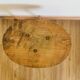 Oval side coffee table