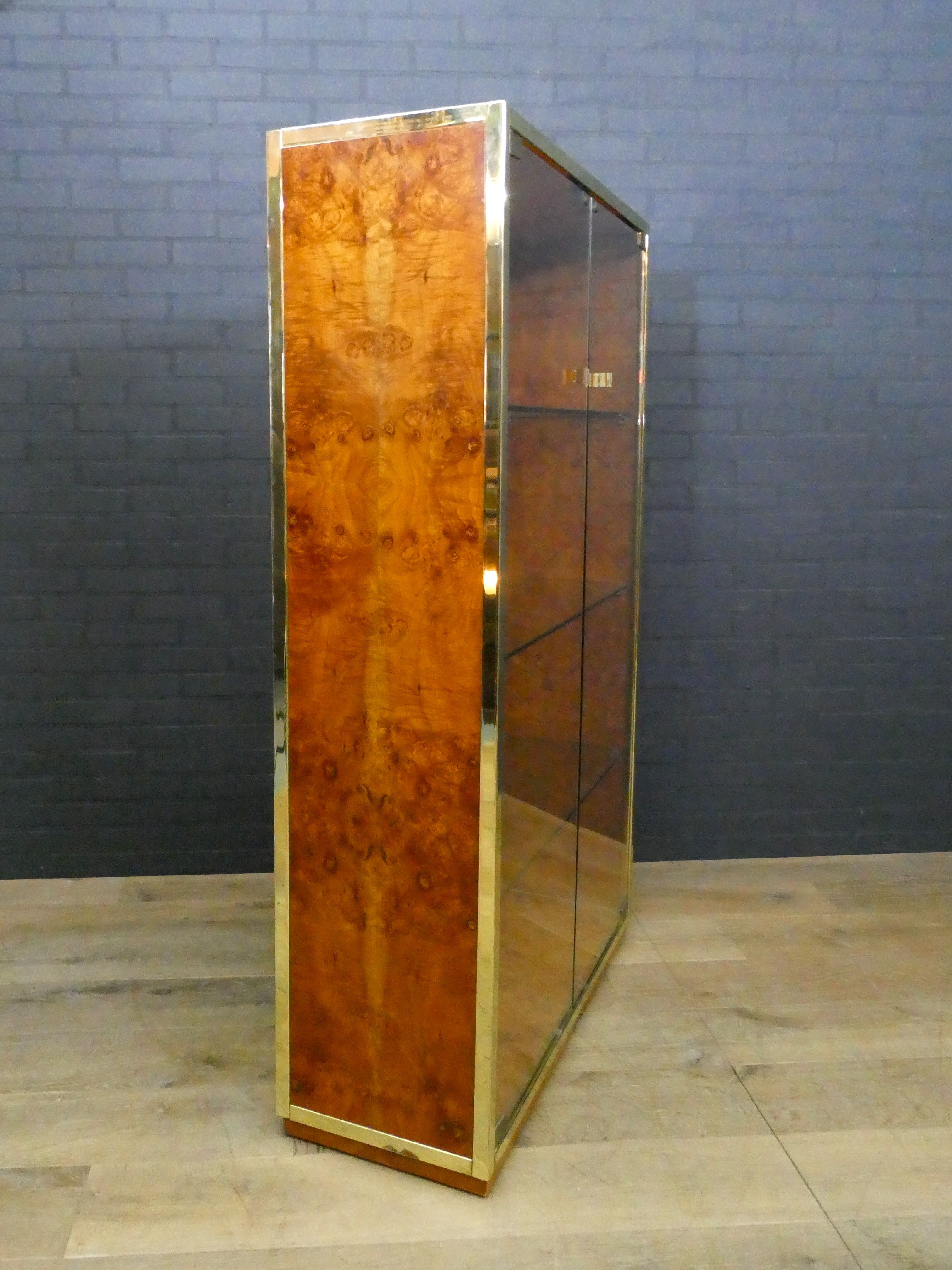 Mid Century display cabinet by Renato Zevi, Italy 1970s