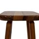 Vintage bar stool plant stool pinewood pinewood 1960s