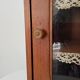 Old bathroom cabinet from the 40s in solid oak