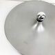 Space age aluminum wall lamp by Staff Leuchten, flush light, 1960-70s