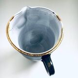 Vintage Studio Art Pottery Owl Decanter Jug by Tavares, 1970s