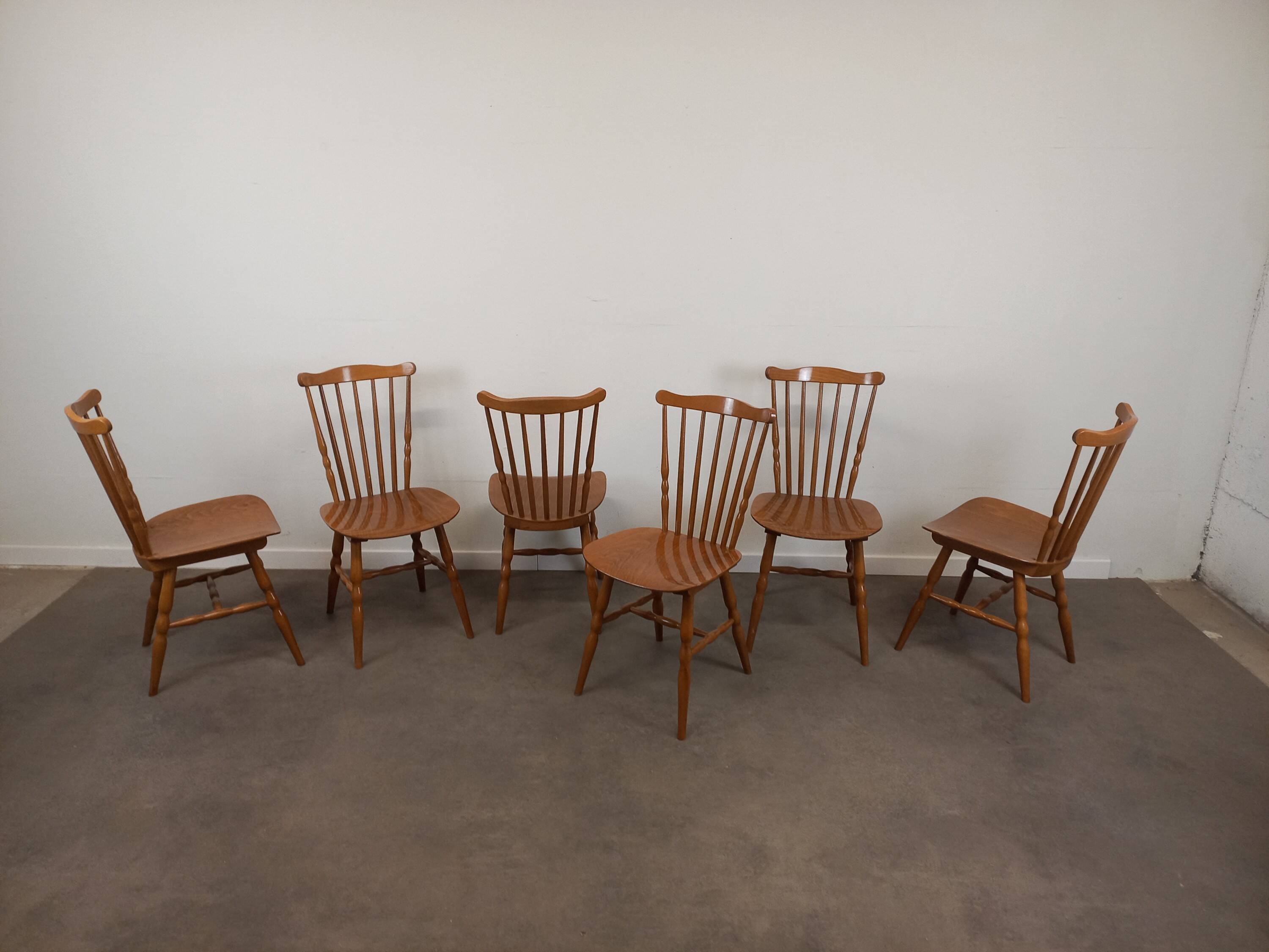 Set of 6 Baumann Tacoma bistro chairs