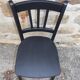 Vintage black bistro chair