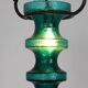 Stalactite green glass pendant lamp by Nanny Still for Raak, 1960s
