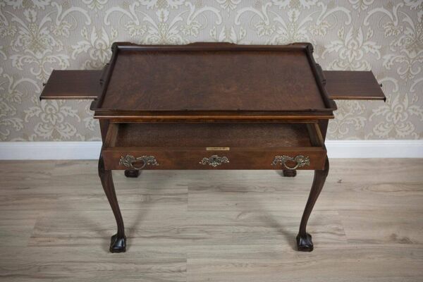 Table à thé murale de type Chippendale, 1950