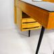 Modular Desk Set with Black Glass Top by Mojmir Pozar, 1960s, Set of 3