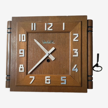 Horloge pendule vedette mecanique 1950