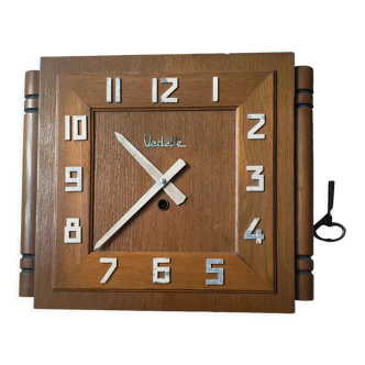 Horloge pendule vedette mecanique 1950