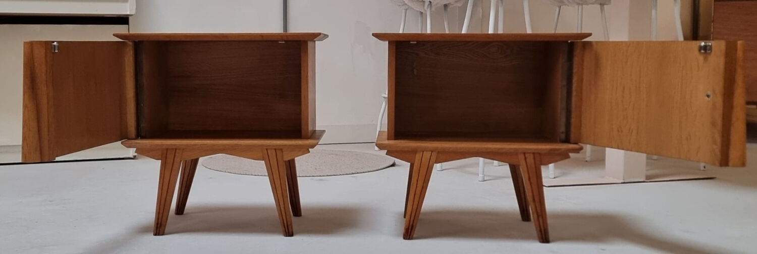 Mid-century bedside table