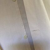 Cotton pillowcase embroidered monogram JB.