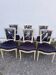 Set of 6 Louis XVI dining chairs