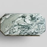 Green marble table Luana